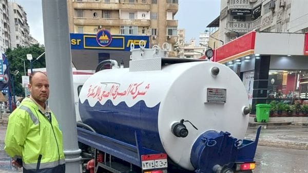 رفع حالة الطوارئ بشركة الصرف الصحي في الإسكندرية تحسبا لسقوط الأمطار