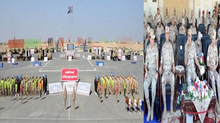 القوات المسلحة تنفذ عددًا من الأنشطة التدريبية بالجيش الثالث الميدانى والمنطقة الشمالية العسكرية