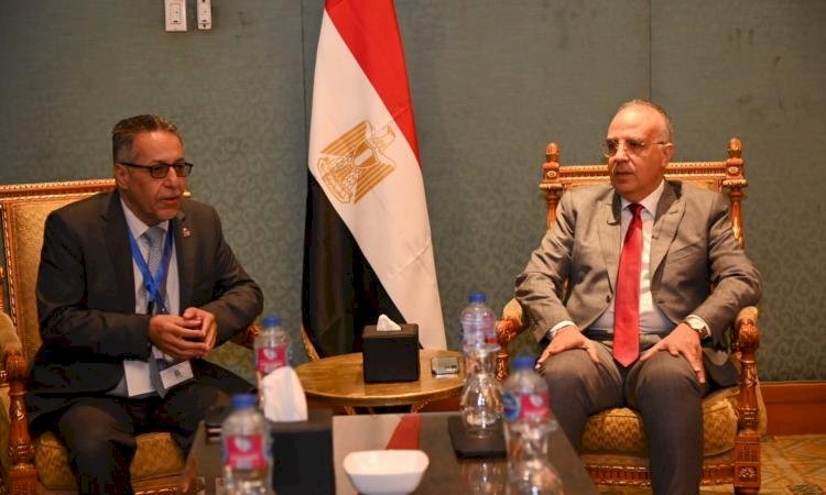 وزير الري يلتقى رئيس المجلس التنفيذى للمنظمة الإسلامية للأمن الغذائي