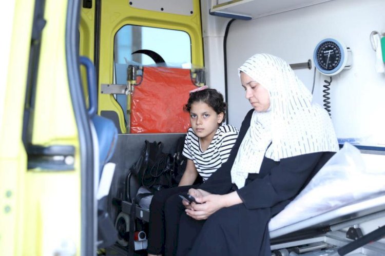 الصحة: وصول مجموعة من الأشقاء الفلسطينيين المصابين في أحداث "غزة" للعلاج بمصر 