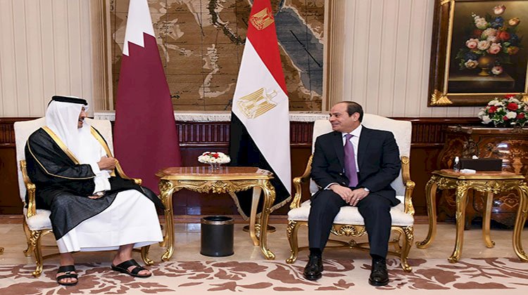 أمير قطر يتجه إلى مصر للقاء الرئيس السيسي