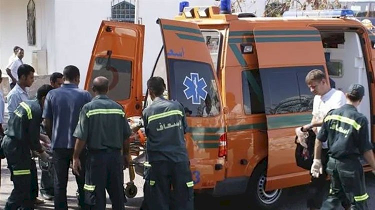إصابة 6 أشخاص في حادث تصادم سيارة نقل بملاكي في المنيا