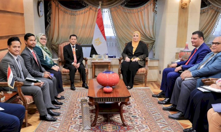وزيرة التضامن تستقبل سفير ماليزيا بالقاهرة لمناقشة إجراءات الإغاثة الإنسانية إلى غزة