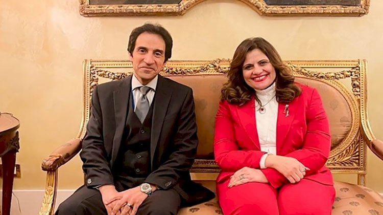 وزيرة الهجرة تصل إلى العاصمة الإيطالية روما لحث المصريين بالخارج على المشاركة في الانتخابات الرئاسية