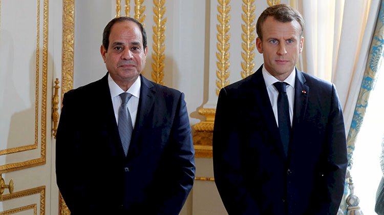 الرئيس السيسي يبحث مع نظيره الفرنسي الأوضاع في غزة