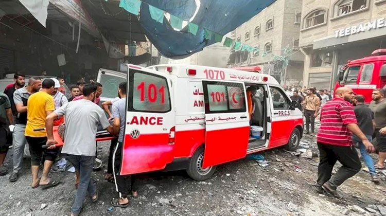 الهلال الأحمر الفلسطيني: نفاد الوقود بشمال غزة جعل من المستحيل نقل الشهداء والجرحى