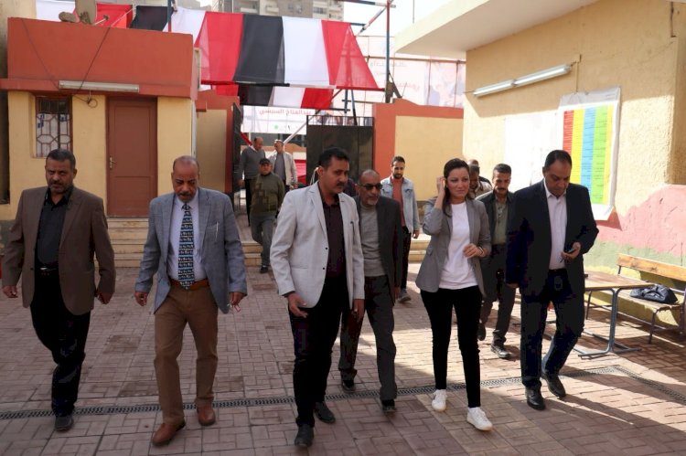نائب محافظ الجيزة تتابع الاستعدادات النهائية لاستقبال الناخبين بلجان المحافظة