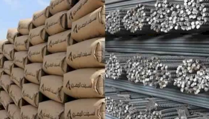 أسعار الحديد والأسمنت في مصر اليوم الأربعاء