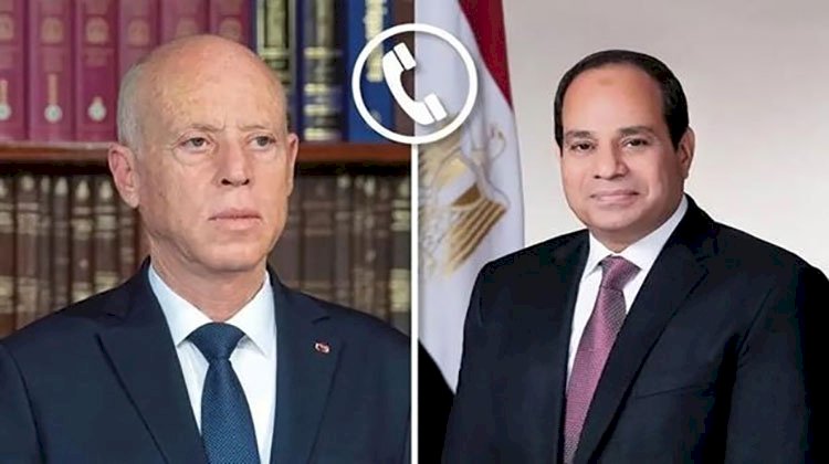 الرئيس السيسى يتلقى اتصالا من نظيره التونسى للتهنئة برئاسة مصر لفترة جديدة