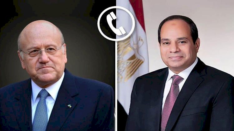 رئيس الحكومة اللبنانية يهنئ الرئيس السيسى على فوزه بفترة رئاسية جديدة