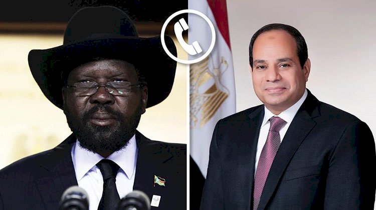 رئيس جمهورية جنوب السودان يهنىء السيسي لإعادة انتخابه رئيساً لمصر