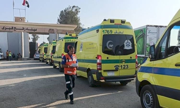 القاهرة الإخبارية: وصول 21 مصابا من غزة و250 مزدوجى الجنسية لمعبر رفح