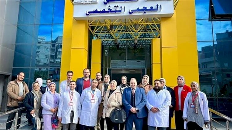 وكيل وزارة الصحة بالإسكندرية تتفقد مستشفيات العجمي