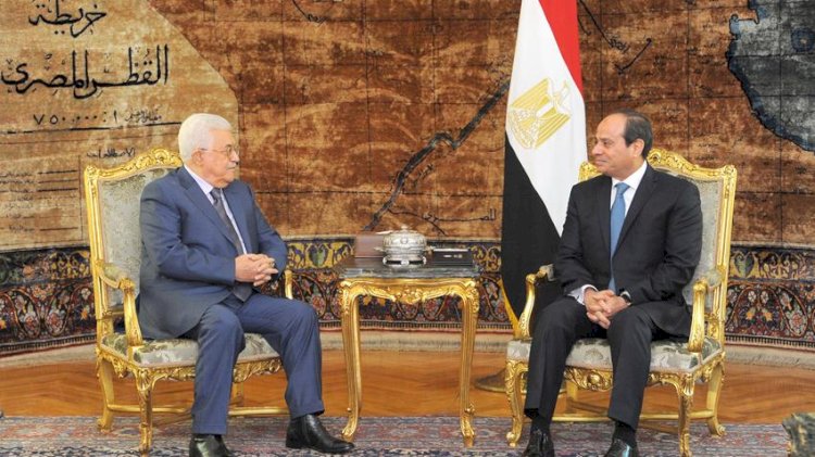 السيسي يستقبل الرئيس الفلسطيني محمود عباس بقصر الاتحادية