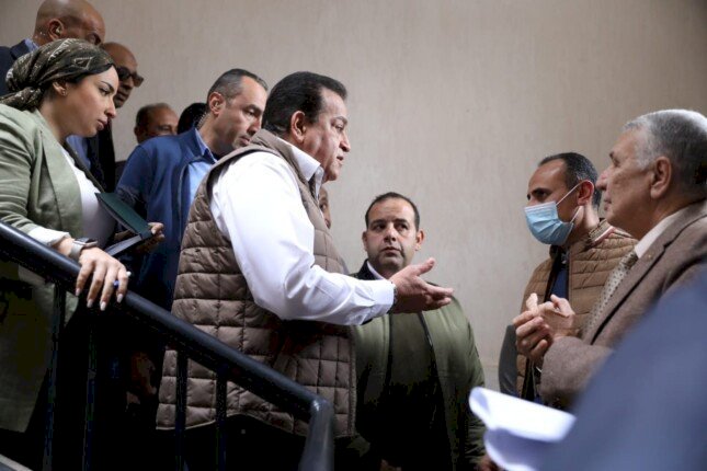 وزير الصحة يتفقد مستشفى إيتاي البارود العام ويوجه باستحداث وحدة قسطرة قلبية