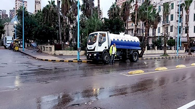 توقعات بسقوط أمطار متوسطة الشدة في الإسكندرية على فترات اليوم