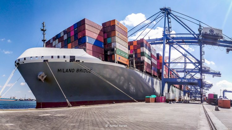 ميناء دمياط يستقبل 37 سفينة حاويات وبضائع عامة