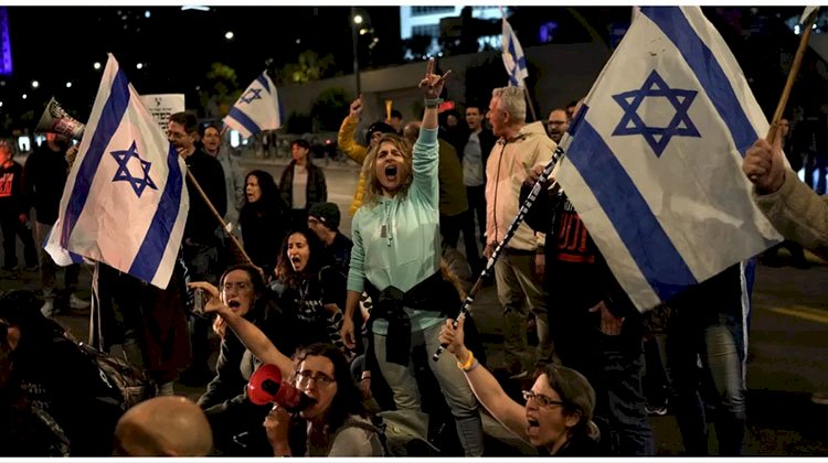مظاهرات فى تل أبيب تطالب باستقالة نتنياهو وإتمام صفقة لتبادل الرهائن