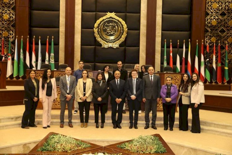 رئيس الأكاديمية العربية يستقبل الأميرة دانا فراس نائب رئيس المجلس الدولي للمعالم التراثية الأيكوموس