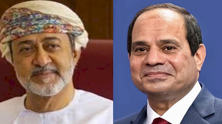 الرئيس السيسي يهنئ سلطان عمان بحلول شهر رمضان