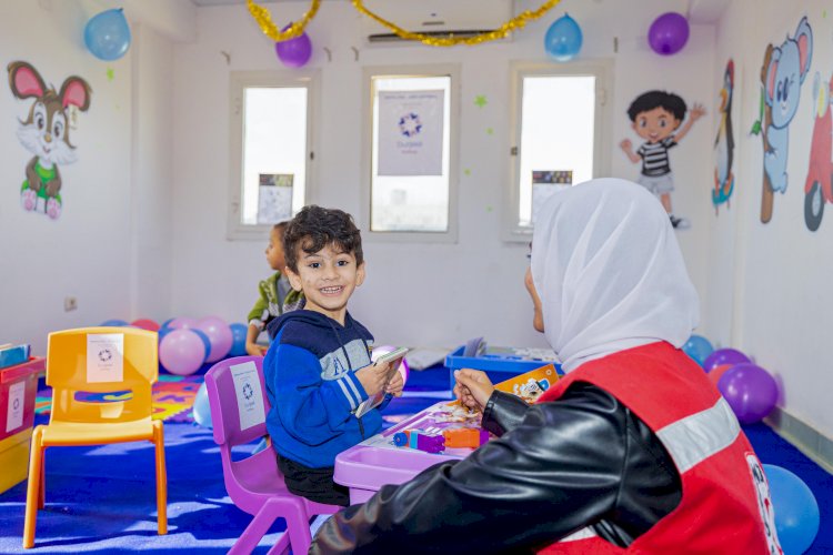 برجيل القابضة تسلم مستلزمات طبية بقيمة مليوني درهم وتدشن مشروعاً لأطفال غزة