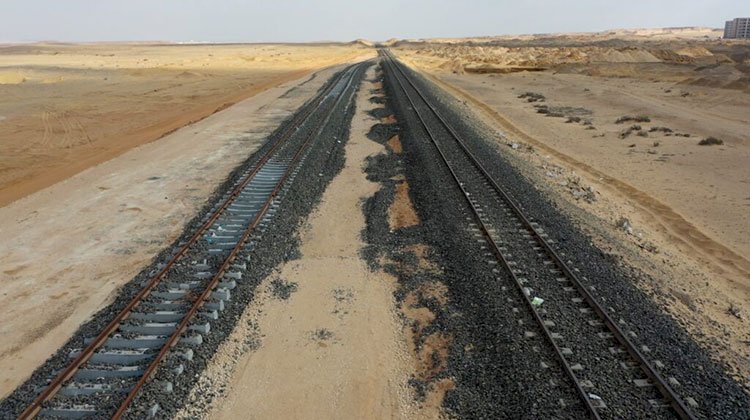 النقل تعلن تقدم اعمال مشروع إنشاء وتنفيذ خط سكة حديد "الروبيكى/ العاشر من رمضان / بلبيس "