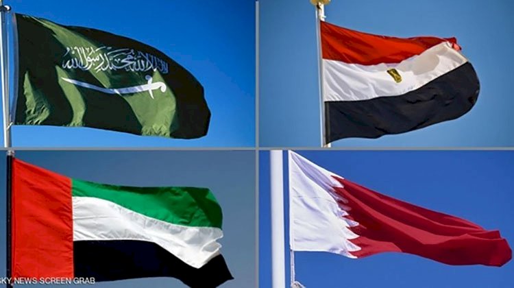 بيان صحفي مشترك من وزراء خارجية مصر والسعودية والأردن وقطر والإمارات