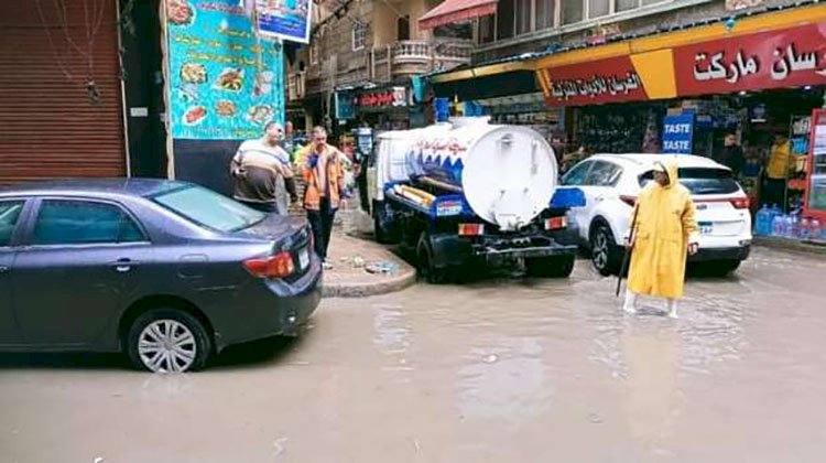 استعدادات مكثفة لتساقط الأمطار في الإسكندرية