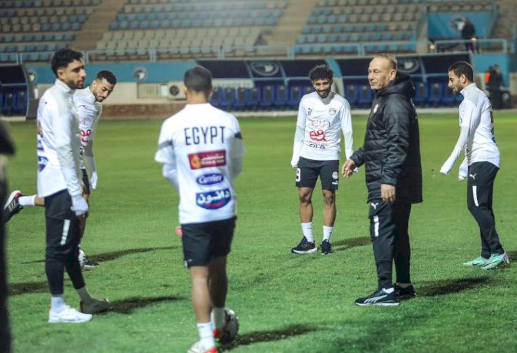 منتخب مصر يواصل تدريباته استعدادا لمواجهة كرواتيا فى نهائى كأس العاصمة