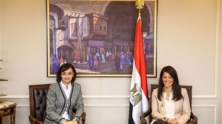وزيرة التعاون الدولي تستقبل سفيرة جمهورية رومانيا الجديدة بالقاهرة
