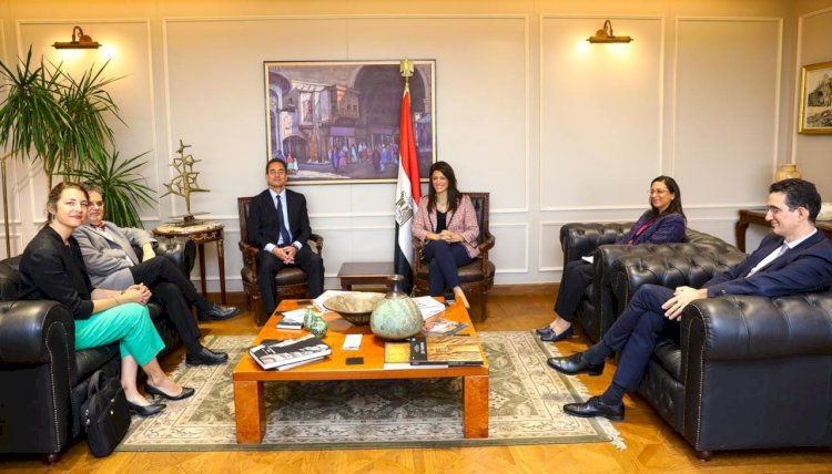 وزيرة التعاون تستقبل السفير الفرنسي الجديد لدى مصر وتبحث تطوير العلاقات المشتركة