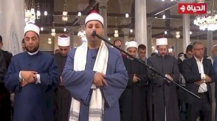 قناة الحياة تنقل صلاة التراويح من مسجد الحسين.. وعبد الفتاح الطاروطى يؤم المصلين