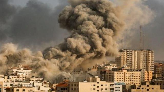 استشهاد 8 فلسطينيين فى قصف إسرائيلى على منازل شرق مدينة غزة