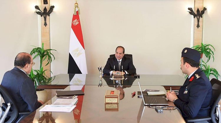 السيسي يجتمع مع مستشار رئيس الجمهورية للتخطيط العمراني