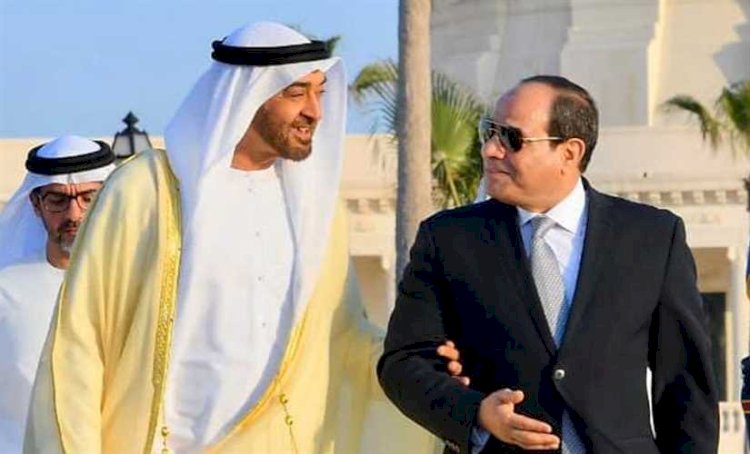 الرئيس السيسي يتبادل تهاني العيد مع رئيس دولة الإمارات