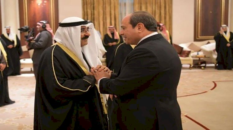 أجرى الرئيس عبد الفتاح السيسي اتصالاً هاتفياً مع الشيخ مشعل الأحمد الجابر الصباح، أمير الكويت.