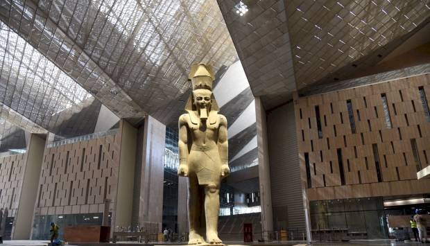 المتحف المصري الكبير الأول بإفريقيا والشرق الأوسط في الاستدامة الخضراء