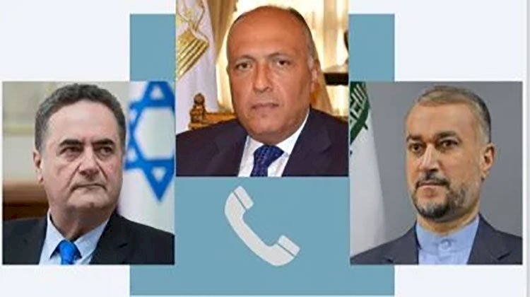 سامح شكري يجرى اتصالات هاتفية مع وزيري خارجية إيران وإسرائيل