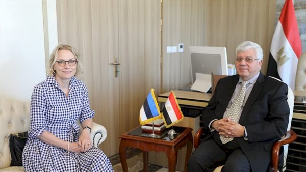 وزير التعليم العالي يُناقش مع سفيرة جمهورية إستونيا سُبل تعزيز التعاون في مجال التعليم العالي والبحث العلمي
