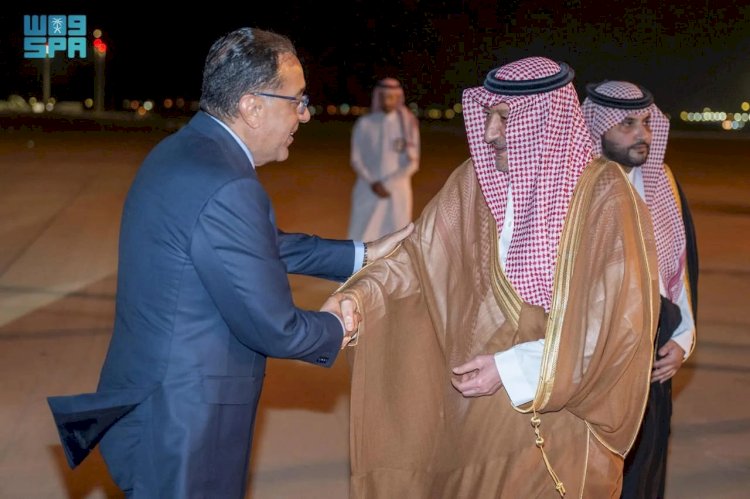 رئيس الوزراء المصري يصل الرياض للمشاركة في المنتدى الاقتصادي العالمي