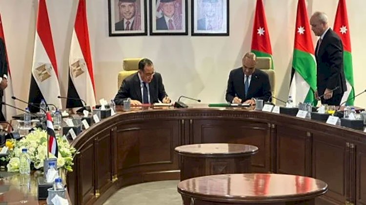 رئيس الوزراء ونظيره الأردنى يشهدان غدا توقيع اتفاقيات جديدة بين البلدين  