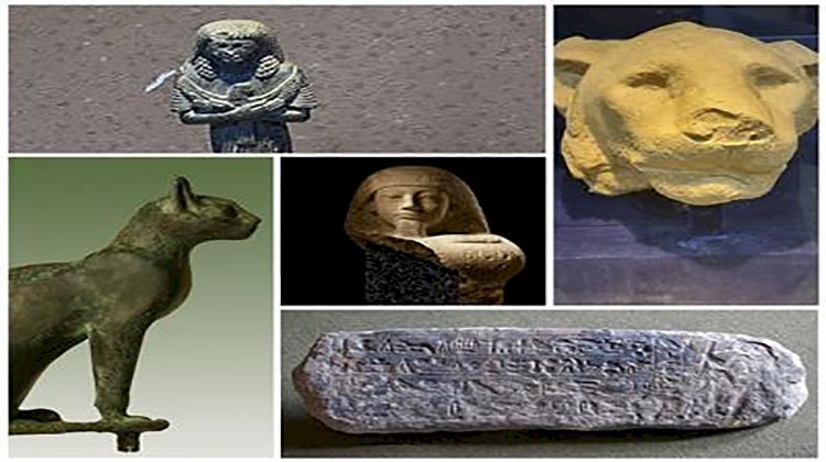 أهم القطع الأثرية بمتحف جامعة الزقازيق