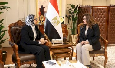 وزيرة التنمية المحلية والبيئة تتابع جهود محافظة الوادي الجديد