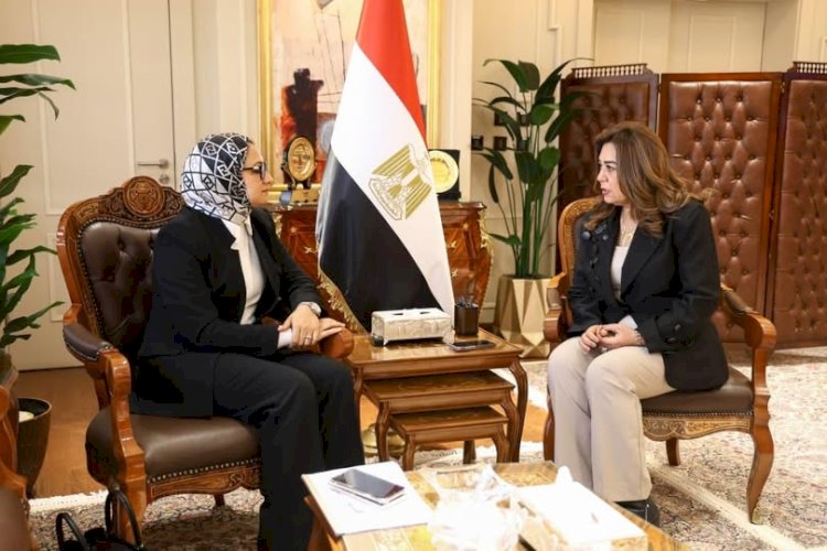 وزيرة التنمية المحلية والبيئة تتابع جهود محافظة الوادي الجديد