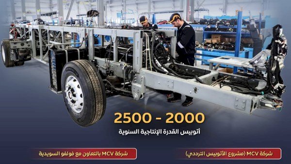 مجلس الوزراء: طفرة في صناعة الحافلات تلبي احتياجات السوق المحلية وتعزز فرص التصدير للخارج