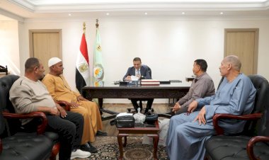 وزير الزراعة يلتقي ممثلي بعض الفلاحين بالبحيرة لمناقشة سبل تطوير الخدمات