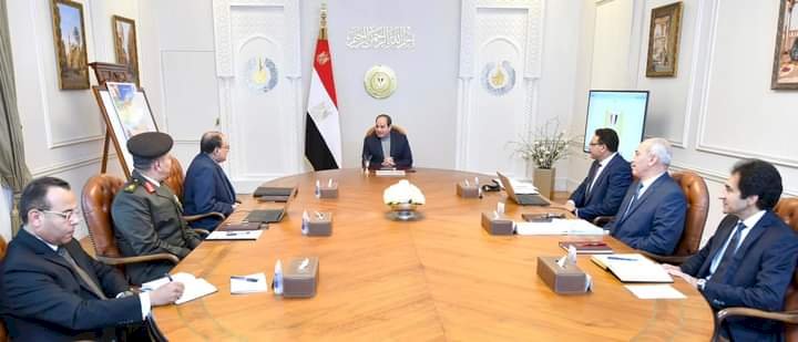 السيسي يتابع الموقف التنفيذي لتنمية سيناء