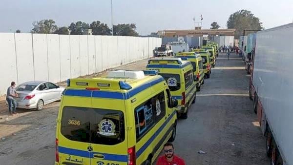وصول 19 مصابا فلسطينيا و320 من مزدوجى الجنسية    