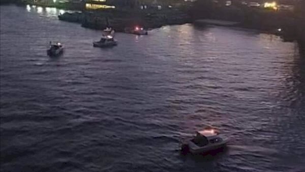 غرق 5 أشخاص إثر سقوط ميكروباص في النيل ببني سويف