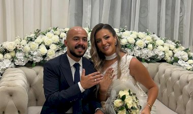 الأنباء الدولية تهنيء محمد شلبي وعائشة رامي بحفل الزفاف السعيد